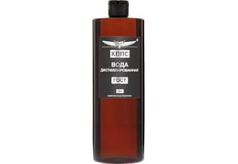 Вода дистиллированная КППС ГОСТ 1 литр